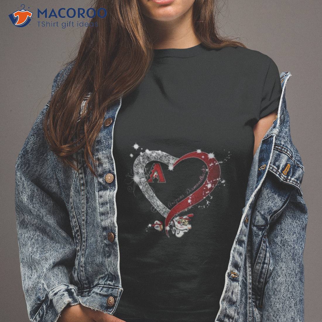 Arizona Diamondbacks Baseball Glitter Heart 2023 Shirt Arizona Diamondbacks Baseball Glitter Heart 2023 Shirt