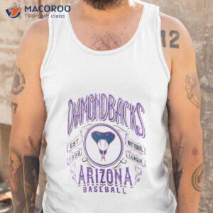 arizona diamondbacks rucker collection distressed rock t shirt tank top