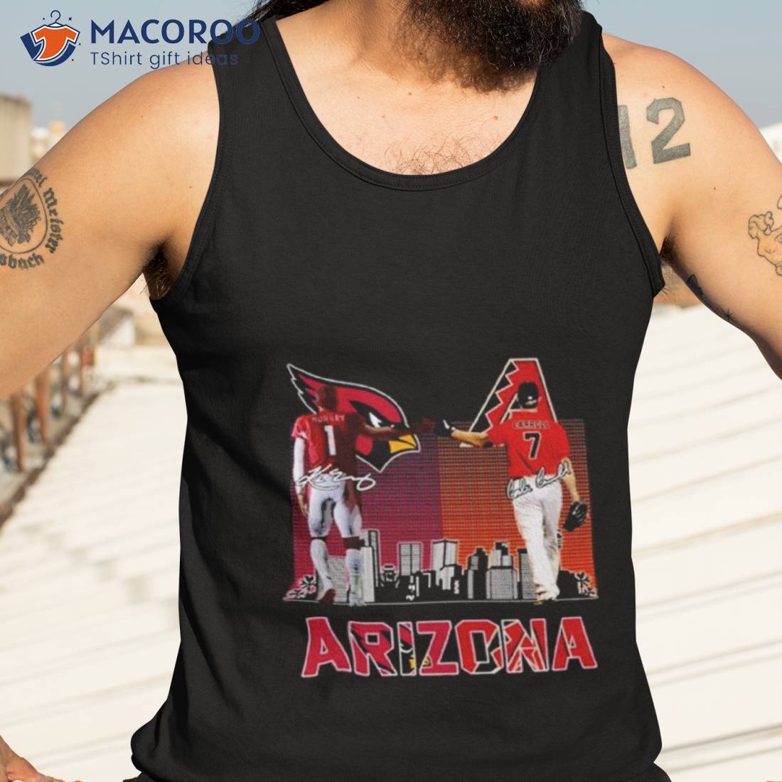 Arizona Sport Team Perfect Murray And Carroll Signatures Shirt Arizona Sport Team Perfect Murray And Carroll Signatures Shirt