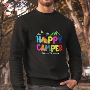 arrow camper happy summer camp camping gift kids shirt sweatshirt