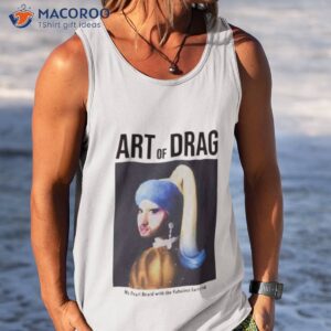 art of drag ms pearl beard with the fabulous earring shirt tank top