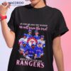 As For Me And My House We Will Serve The Lord And Roots For His Rangers Signatures Shirt