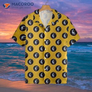 astronaut binance coin moon pattern hawaiian shirt 2