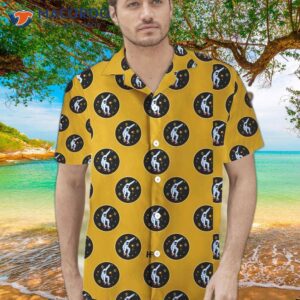 astronaut binance coin moon pattern hawaiian shirt 3