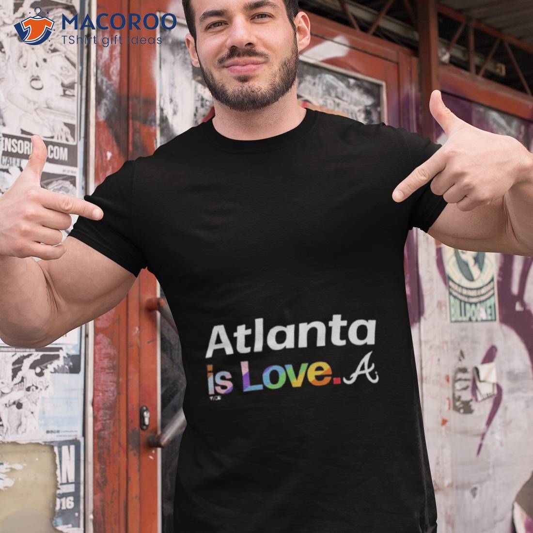Atlanta Braves Is Love City Pride Shirt