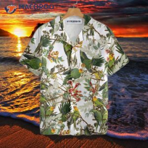 audubon carolina parrot s hawaiian shirt 2