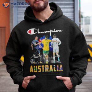 australia team sports champion signatures shirt hoodie