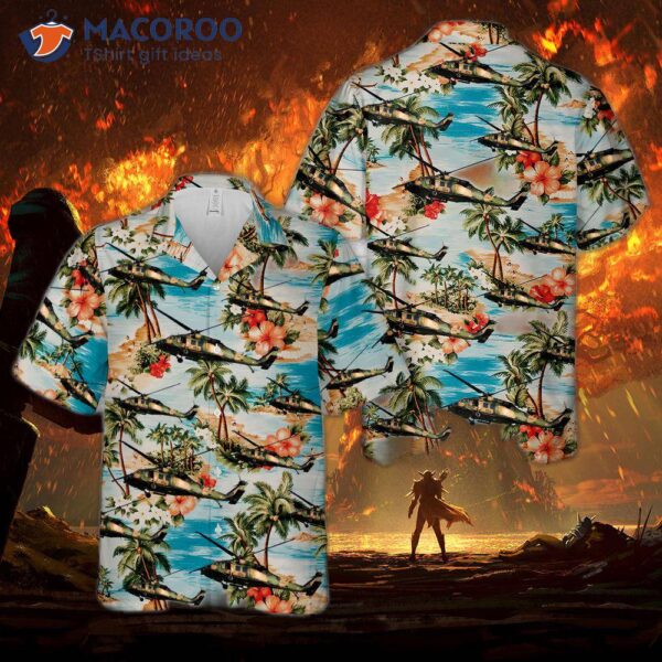 Australian Army Black Hawk Zhu Hawaiian Shirt