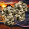 Australian Army Leopard 1a4 (as1) Mbt Hawaiian Shirt