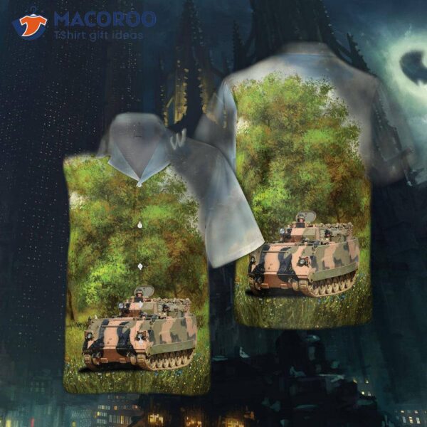 Australian M113as4 Apc Hawaiian Shirt