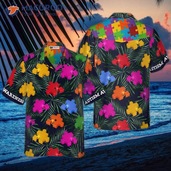 Autism Tropical Hawaiian Shirt