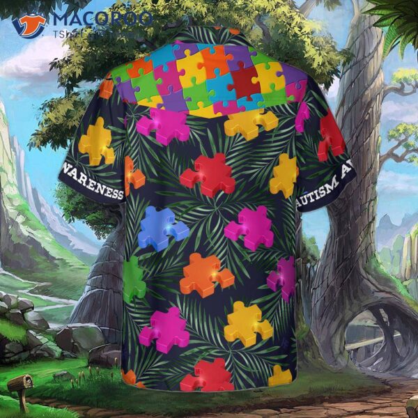 Autism Tropical Hawaiian Shirt