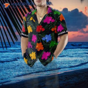 autism tropical hawaiian shirt 3