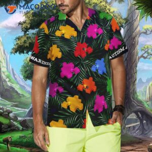 autism tropical hawaiian shirt 4