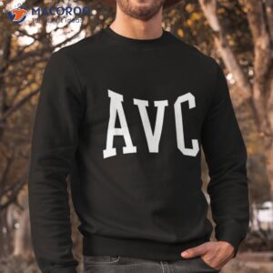 avc arch vintage college athletic sports shirt sweatshirt