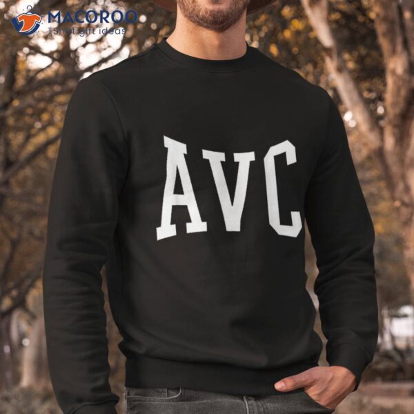 Avc Arch Vintage College Athletic Sports Shirt