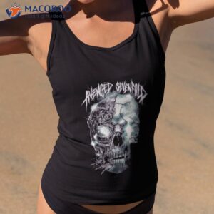 avenged sevenfold mechanical skull shirt tank top 2