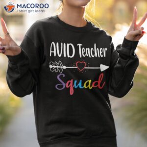 avid teacher squad funny back to school supplies shirt sweatshirt 2