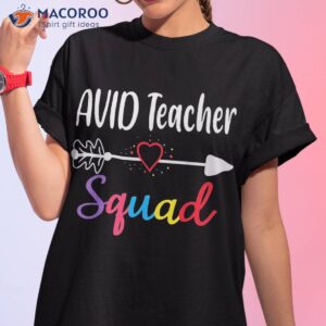Avid Teacher Squad Funny Back To School Supplies Shirt