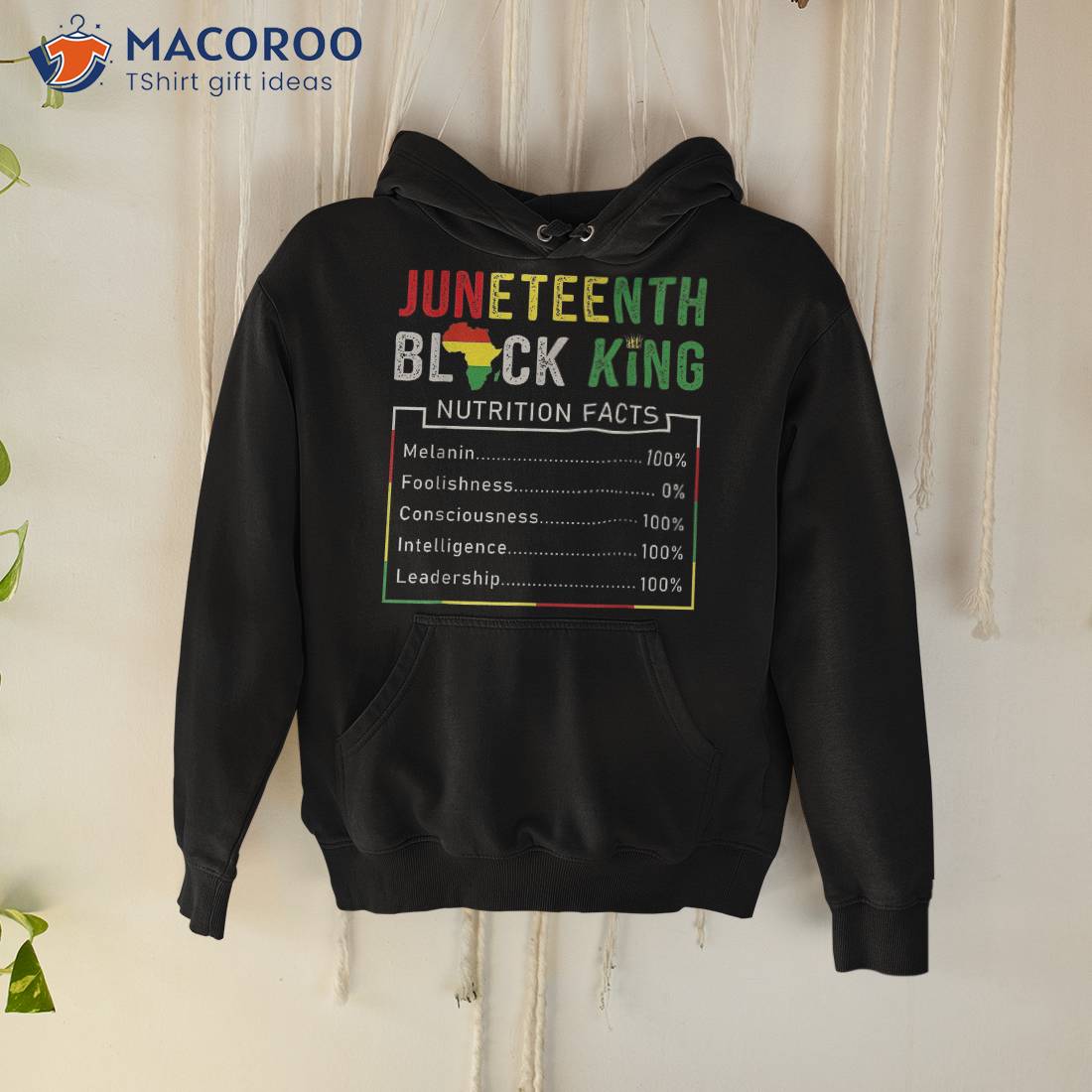 Awesome Juneteenth Black King Melanin Fathers Day Boys Shirt Hoodie