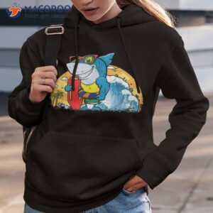 awesome shark surfing surfer hello summer shirt hoodie 3