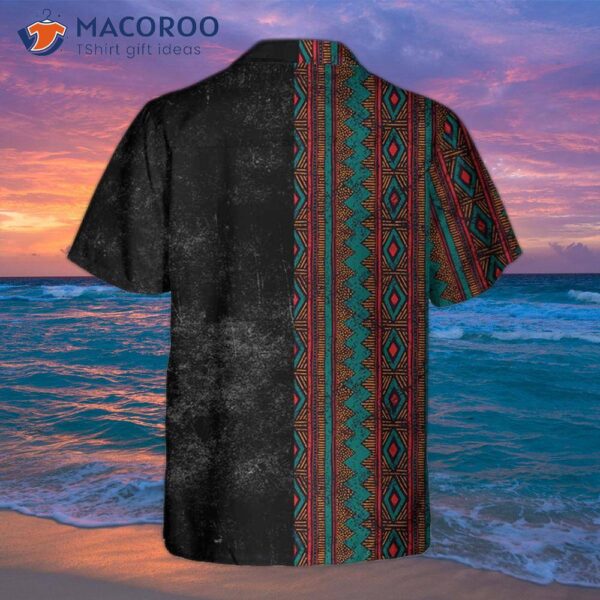 Aztec And Tribal Native American Hawaiian Shirt, Ethnic Pattern Indian Shirt