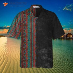 aztec and tribal native american hawaiian shirt ethnic pattern indian shirt 2