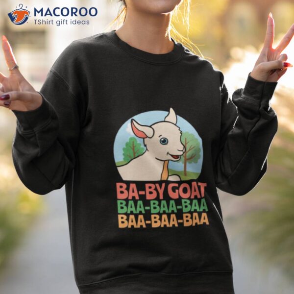 Baby Goat Parody Baa Baa Shirt