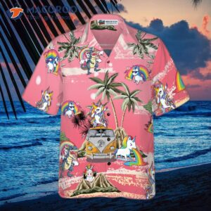 baby unicorn summer time v2 hawaiian shirt stylish shirts for and 2