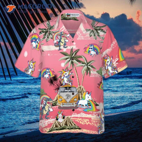 Baby Unicorn Summer Time V2 Hawaiian Shirt, Stylish Shirts For And