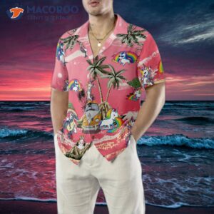 baby unicorn summer time v2 hawaiian shirt stylish shirts for and 4