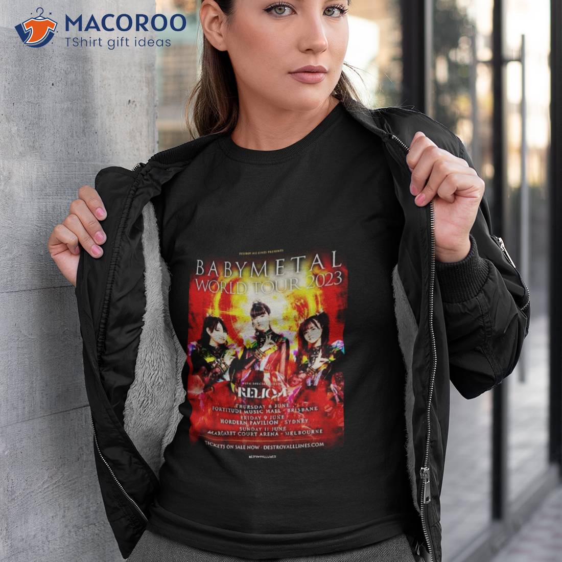 Sサイズ】Babymetal 2023 World Tour Tシャツ camping.com