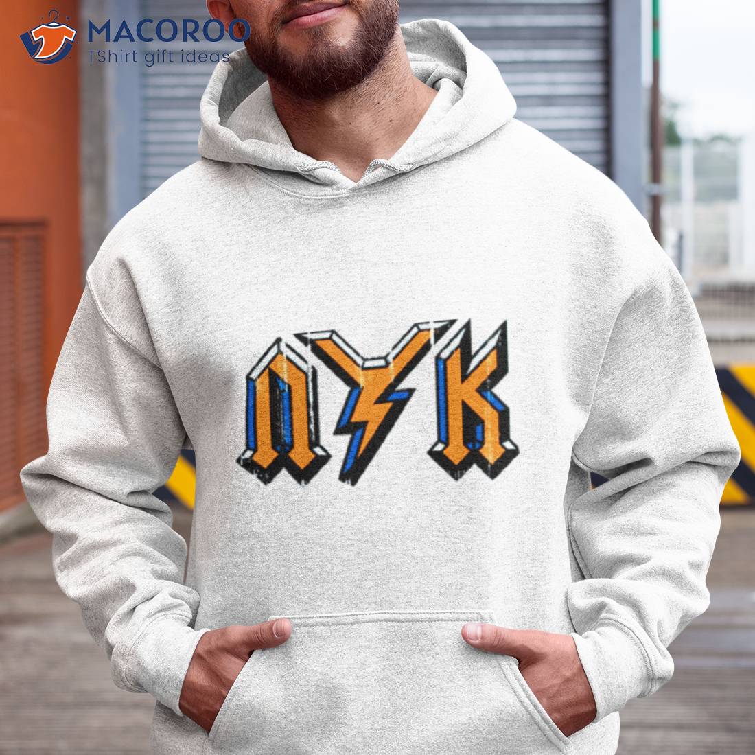 Back In Orange And Blue Basketball Shirt Back In Orange And Blue Basketball Shirt