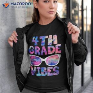 Back To School 4th Grade Vibes Shirt First Day Teacher