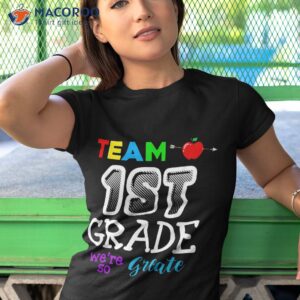 Back To School First Day Of Grade Hello 1st Kids Shirt