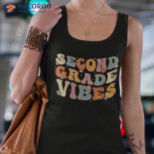 back to school second grade vibes student teacher kids shirt tank top 4