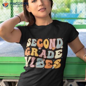 back to school second grade vibes student teacher kids shirt tshirt 1