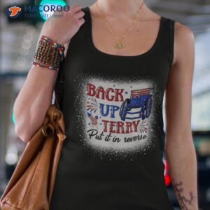 back up terry put it in reverse 4th of july american flag shirt tank top 4