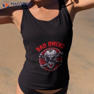 bad omens totenkopf unheilvoller shirt tank top 2