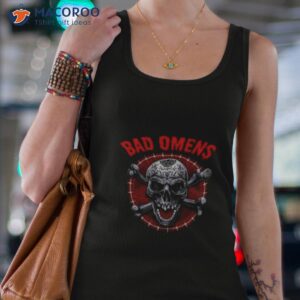 bad omens totenkopf unheilvoller shirt tank top 4