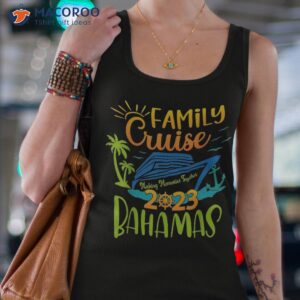 bahamas cruise 2023 family friends group vacation matching shirt tank top 4