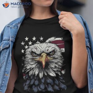 Bald Eagle 4th Of July Christmas Gifts American Flag Country Shirt