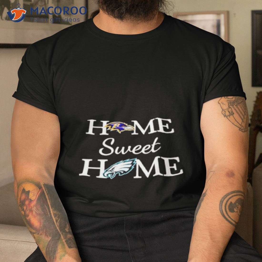 Baltimore Rv Football And Philadelphia Eg Football Home Sweet Home Shirt Baltimore Rv Football And Philadelphia Eg Football Home Sweet Home Shirt