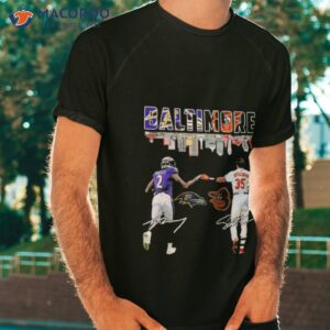 Baltimore Tyler Huntley And Adley Rutschman Signatures Shirt