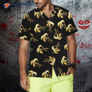 banana duck hawaiian shirt funny shirt for adults patterned 3