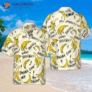 banana print shirt for s hawaiian 0