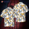 Banana-printed Tropical Hawaiian Shirt