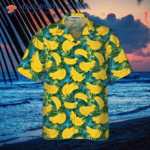 banana tropical pattern hawaiian shirt funny shirt for adults 2