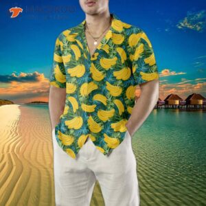banana tropical pattern hawaiian shirt funny shirt for adults 3