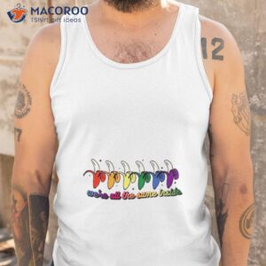 banana were all the same inside pride shirt tank top